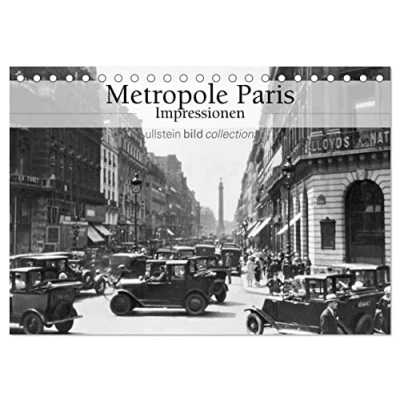 Abbildung von Metropole Paris Impressionen (Tischkalender 2025 DIN A5 quer), CALVENDO Monatskalender