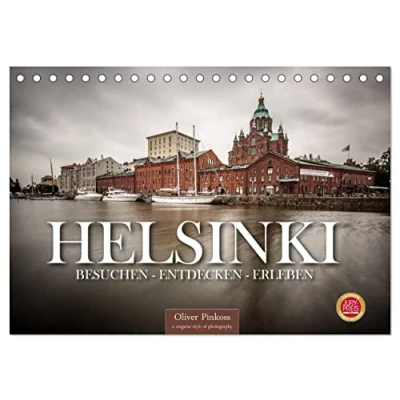 Abbildung von Helsinki/Besuchen Entdecken Erleben (Tischkalender 2025 DIN A5 quer), CALVENDO Monatskalender