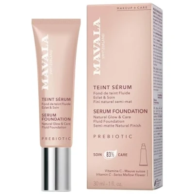 Abbildung von MAVALA Teint Serum Foundation Fluide Dark 30 ml, Glanz und Pflege, natürliches Finish halbmatt