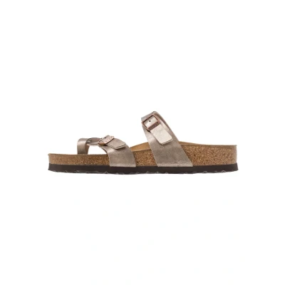 Abbildung von Birkenstock Mayari Zehentrenner, Damen, Größe: 37, Graceful taupe Schuhe