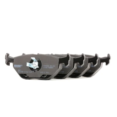 Abbildung von FERODO PREMIER ECO FRICTION FDB850 Bremsbelagsatz für Verschleißwarnanzeiger vorbereitet mit Kolbenclip ohne Zubehör BMW: 3 Compact, Limousine