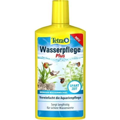 Abbildung von Tetra Wasserpflege Plus Wasseraufbereiter für Aquarien, 500 ml Flasche