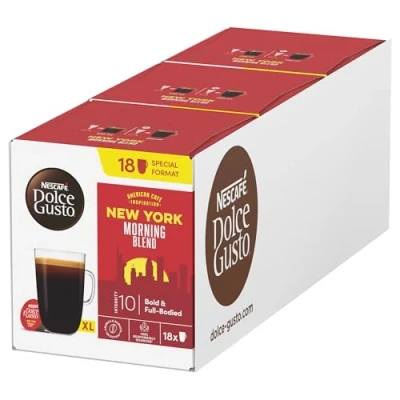 Abbildung von 3 stücke Dolce Gusto New York Morning Blend 18 Kapseln 390 g