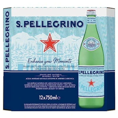 Abbildung von San Pellegrino Sparkling Natural Mineralglas 12 x 750 ml