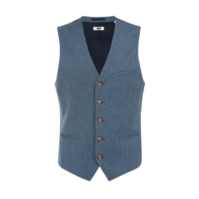 Abbildung von WE Fashion Fundamentals Anzugweste, Herren, Größe: 42, Blue