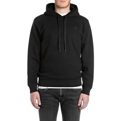 Abbildung von Replay Herren M3103 Kapuzenpullover, 098 Black, XXL EU