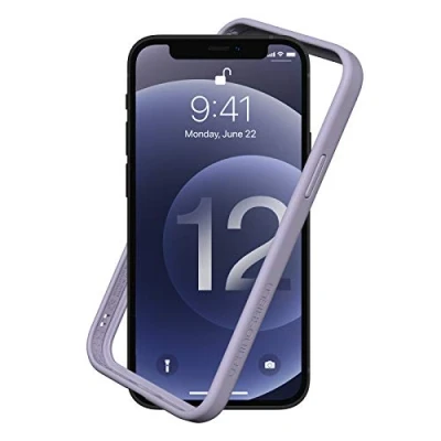 Abbildung von RhinoShield Bumper Case kompatibel mit [iPhone 12/12 Pro] CrashGuard NX Stoßdämpfende Schutzhülle im schlanken Design 3.5 Meter Fallschutz Lavender