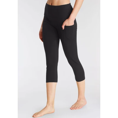 Abbildung von LASCANA ACTIVE 3/4 Leggings, mit Handytasche, Loungewear