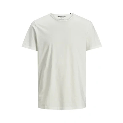 Abbildung von Jack &amp; Jones Jjebasher TEE O NECK Tshirt basic, Herren, Größe: XS, Cloud dancer