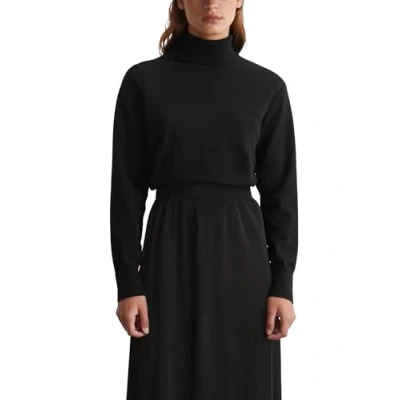 Abbildung von Marc O&#039;Polo Denim Rollneck Strickpullover, Damen, Größe: XS, Black