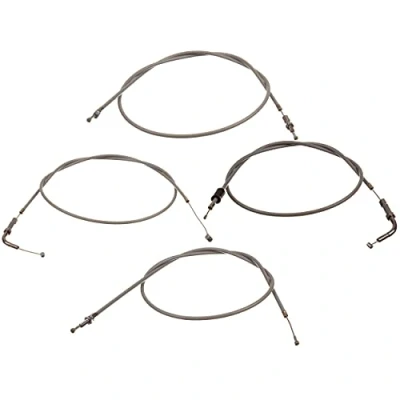 Abbildung von MOTOFLEX Bowdenzug Set in Grau Simson SR2, SR2E (bis Fahrzg. 833189)