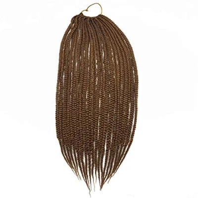 Abbildung von Coolbers 20 Inch Box Braids Crochet Hair Extensions Synthetic Ombre Braiding for Black Women (20 Inch, 27)