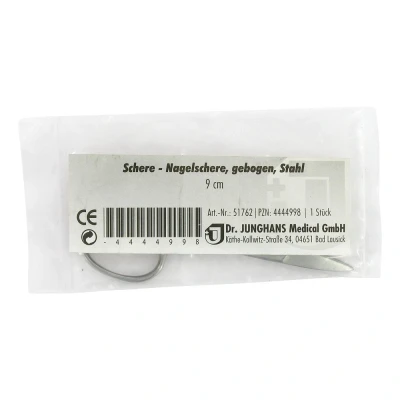 Abbildung von Nagelschere 9 cm gebogen