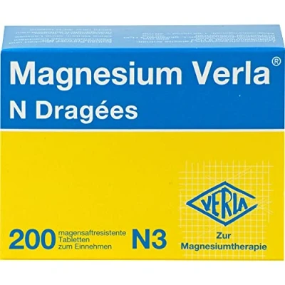 Abbildung von Magnesium Verla N Dragees 200 St