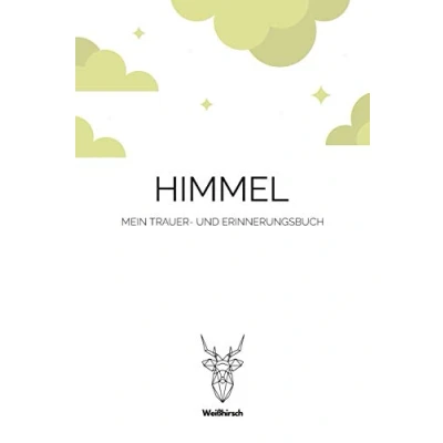 Abbildung von Himmel Mein Trauer und Erinnerungsbuch: A5 5 Minuten Erinnerungsbuch Tagebuch Eintragbuch Trauertagebuch Beerdigung ... Witwen, Witwer, Kinder, Männer Frauen