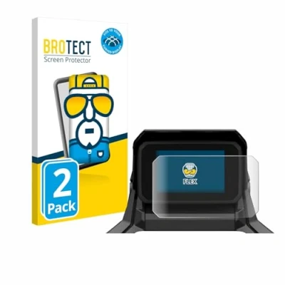 Abbildung von BROTECT 2 Stück Full Cover Schutzfolie für Honda X ADV 750 RH10 2025 Screen Displayschutz Folie [3D Curved, Anti Fingerprint, Kristall Klar]