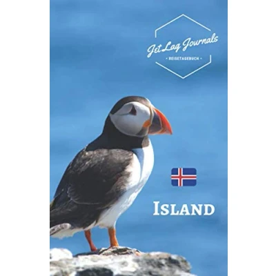 Abbildung von JetLagJournals Reisetagebuch Island: Erinnerungsbuch zum Ausfüllen Selberschreiben für den Island Urlaub Reisenotizbuch