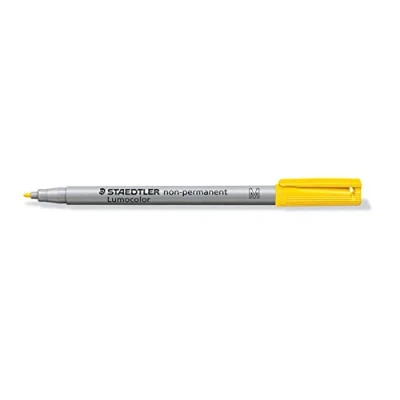 Abbildung von Staedtler Folienstift Lumocolor M nonpermanent gelb