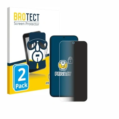 Abbildung von BROTECT (2 Stück Anti Spy Blickschutzfolie für Nothing Phone (2a) Privacy Screen Protector [Displayschutz Folie, Sichtschutz, Blaulichtfilter]