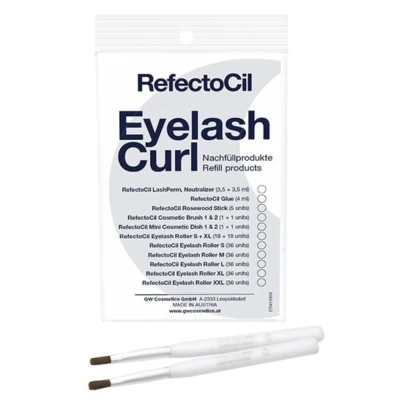 Abbildung von Refectocil Kosmetikpinsel Eyelash (silber, 2er Pkg.) Refill