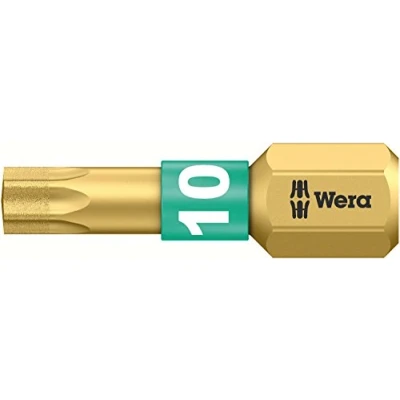 Abbildung von Wera 867/1 BDC SB SiS 05134374001 Torx Bit T 10 Werkzeugstahl Legierung, diamantbeschichtet D 6,3 1 St