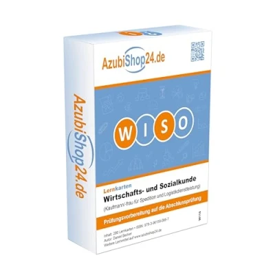 Abbildung von Lernkarten WISO Wirtschafts und Sozialkunde Kaufmann für Spedition Logistikdienstleistung Prüfungsvorbereitung Prüfung: auf die Abschlussprüfung