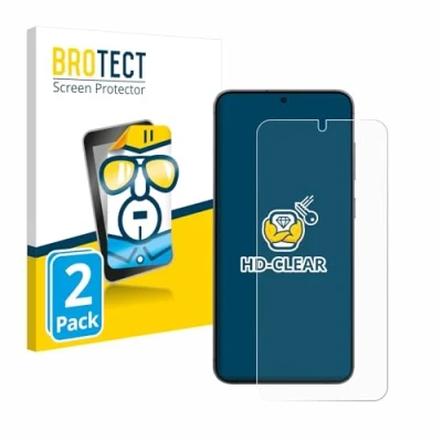 Abbildung von BROTECT (2 Stück Schutzfolie für Samsung Galaxy S24 Plus Displayschutz Folie Ultra Klar