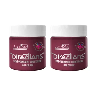 Abbildung von La Riche Directions Semipermanente Haarfarbe 100 ml Dose 2er Pack (Rose Red)