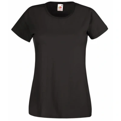 Abbildung von Fruit of The Loom Valueweight Damen T Shirt Lady Fit, Mehrfarbig XXL
