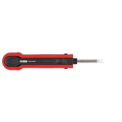 Abbildung von KS Tools 154.0107 Entriegelungswerkzeug für Flachsteckhülsen 1,5 mm (AMP Tyco MCP)