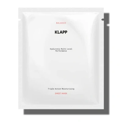 Abbildung von Klapp Cosmetics Triple Action Moisturizing Sheet Mask 3 Stk.