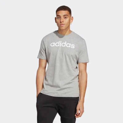 Abbildung von adidas Sportswear Tshirt print, Herren, Größe: XXL, Medium grey heather