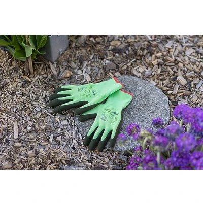 Abbildung von Keron Handschuh ThinkGreen Universal grün, Latexschaum Gr. 10/XL