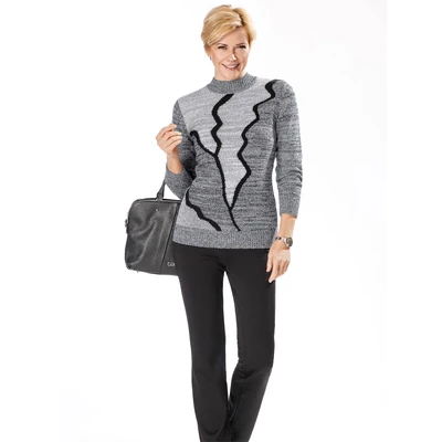Abbildung von Classic Basics Stehkragenpullover &quot;Pullover&quot;