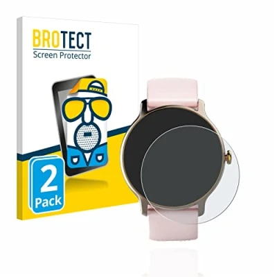 Abbildung von BROTECT Entspiegelungs Schutzfolie für Hama Fit Watch 4910 (2 Stück) Matte Displayschutz Folie, Anti Reflex, Fingerprint