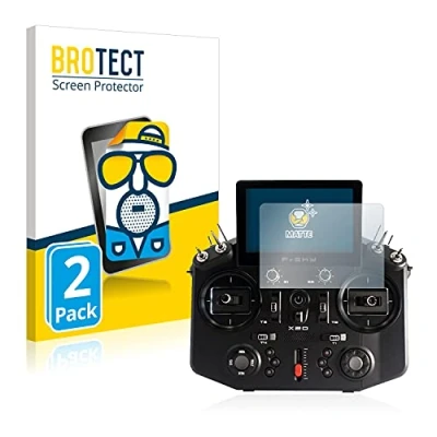 Abbildung von BROTECT Entspiegelungs Schutzfolie für FrSky Tandem X20 (2 Stück) Matte Displayschutz Folie, Anti Reflex, Fingerprint