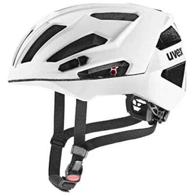Abbildung von uvex gravel x sicherer Performance Helm für Damen und Herren individuelle Größenanpassung optimierte Belüftung white matt 52 57 cm