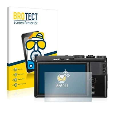 Abbildung von BROTECT Entspiegelungs Schutzfolie für Fujifilm XF10 (2 Stück) Matte Displayschutz Folie, Anti Reflex, Fingerprint