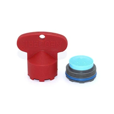 Abbildung von Neoperl Strahlregler Cache Honeycomb mit Schlüssel JR/M21.5x1 grau 10993898