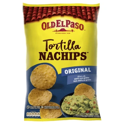 Abbildung von Old El Paso Tortilla Nachips Original Chips aus Mais gebacken Glutenfrei 1 x 185 g