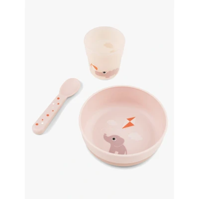 Abbildung von Done By Deer Foodie Geschirr Set Playground, Powder