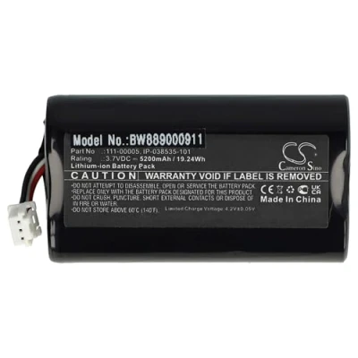 Abbildung von vhbw Akku kompatibel mit Sonos Roam Lautsprecher Boxen Speaker (5200 mAh, 3,7 V, Li Ion)