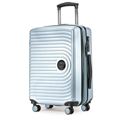 Abbildung von Hauptstadtkoffer Hartschalen Trolley &quot;Mitte, pool blue, 55 cm&quot;, 4 Rollen, Koffer Handgepäck TSA Schloss Volumenerweiterung