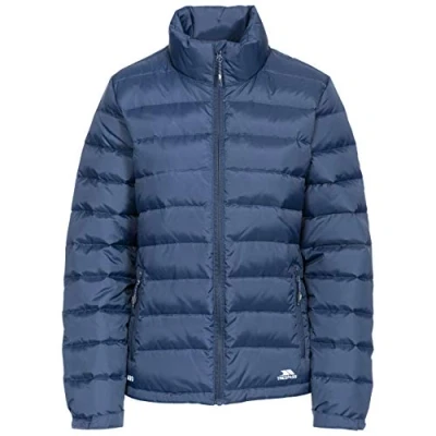 Abbildung von Trespass Letty, Navy, XXS, Warme Daunenjacke 80% Daunen für Damen, XX Small / 2XS 2X Small, Blau