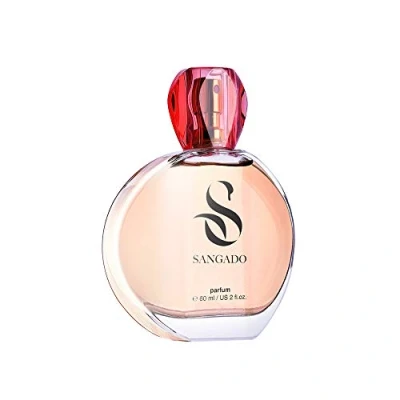 Abbildung von SANGADO Electra, Parfüm für Damen, 8 10 Stunden Langanhaltend, Luxuriös Duftendes, Orientalisches Blumiges, Zarte französische Essenszen, Extra konzentriert Parfüm, 60ml