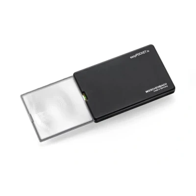 Abbildung von Eschenbach 152110 Håndlup med LED belysning Forstørrelsesfaktor: 3 x Linsestørrelse: (L B) 86 mm 54 Sort
