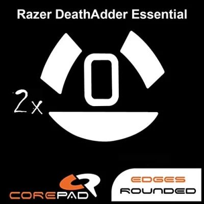 Abbildung von Corepad Skatez PRO 144 Razer DeathAdder Essential Ersatz Mausfüße Replacement Mouse Feet