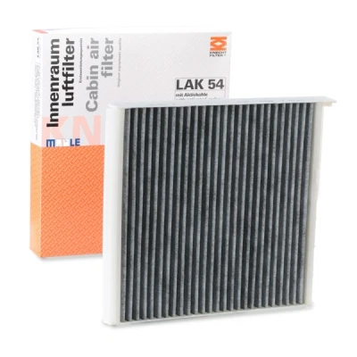 Abbildung von MAHLE ORIGINAL LAK 54 Innenraumfilter Aktivkohlefilter 273,0, 277,0, 277 242, 248 25,0, 43,0, 25 VOLVO: V70 2, C70 I Cabrio, S60