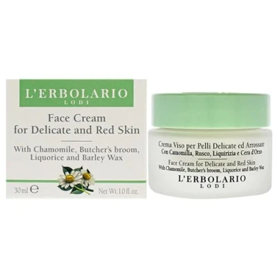 Abbildung von L&#039;Erbolario Creme empfindliche Haut Kamille, Stachelmyrte und Süßholz, 1er Pack (1 x 30 ml)