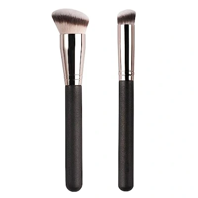 Abbildung von TingDongWei 2 Stück Foundation Pinsel und Concealer Pinsel, Make Up Schminkpinsel Kosmetikpinsel für Grundierung Flüssigkeiten, Mischen, Cremige, Pudrige, Rouge, Puder, Tupfen